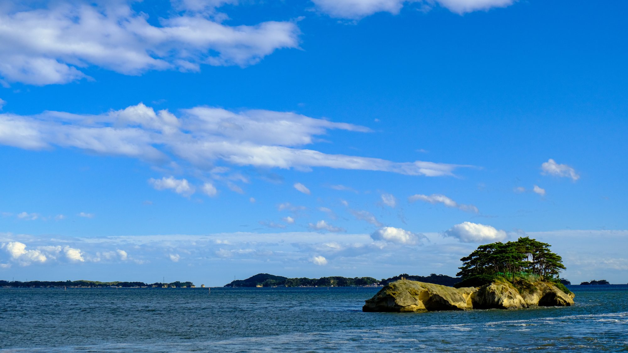 An island and bluesky
